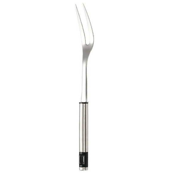 Tenedor de barbacoa de acero inoxidable, tenedor para parrilla, tenedor para asar carne, herramienta para barbacoa al aire libre