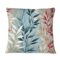 thumbnail image 2 of Designart "Jungle Harmony with Botanical Ferns" Botanical Printed Throw Pillow, 2 of 5