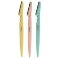 thumbnail image 2 of DORCO Tinkle Eyebrow Razor for Women Cheek Facial Hair Removers Trimmer 3 packs (9 Razors), 2 of 2
