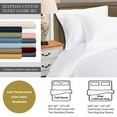 thumbnail image 5 of Superior Egyptian Cotton Duvet Cover Set, King/ Cal King, Sage, 5 of 7