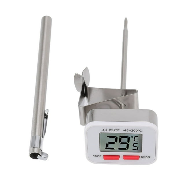Termómetro de cocina, termómetro para alimentos, clip regulable, termómetro para alimentos, termómetro de cocina, fiel a su promesa