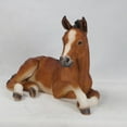 thumbnail image 7 of Hi-Line 12” Laying Down Horse Colt Garden Statue, Durable Polyresin, 7 of 7