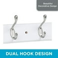 thumbnail image 4 of BirdRock Home Hook Coat and Hat Rack - 2 Pack - 6 Hooks - 27", 4 of 6