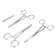 thumbnail image 3 of Herramientas de perforación corporal de acero inoxidable, 4 piezas / juego Nuevas herramientas profesionales de perforación corporal Kit de instrumentos de perforación profesional Solución innovadora, 3 of 8