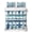 white, variant on Twin Quilt Set 68''x86'', Teal Beige Ombre Lightweight Summer Bedspread Coverlet Set with 2 Pillow Shams, Abstract Geometric Modern Moire Breathable All Season Quilt Bedding for Dorm/Bedroom