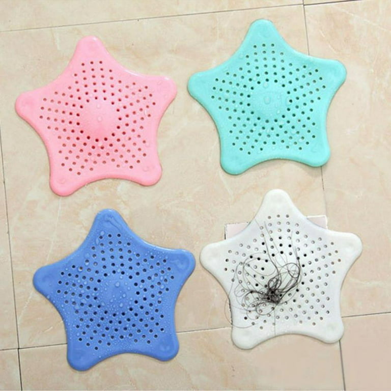 VONTER Disposable Sink Strainer 60PCS Hair Stoppers Catchers