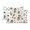 White Light Brown, variant on 20"x54" Body Pillow Case Cover Cartoon Space Body Pillow Cover with Zipper Smooth Soft Long Cooling Silk Pillowcase for Hair and Skin Funny Cute Rocket Star Planet Satin Pillowcases for Women Men