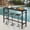 Black-53", variant on Melocadol 53x39x17 Outdoor Counter Height Table, Extra Wide Rustproof Bar with Composite Top, Waterproof Patio Furniture, for Patio, Black