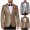 Gold, variant on Mens Metallic Blazer Slim Fit Lapel One Button Festival Tuxedo Jackets 70s Disco Party Prom Sport Coat With Pockets
