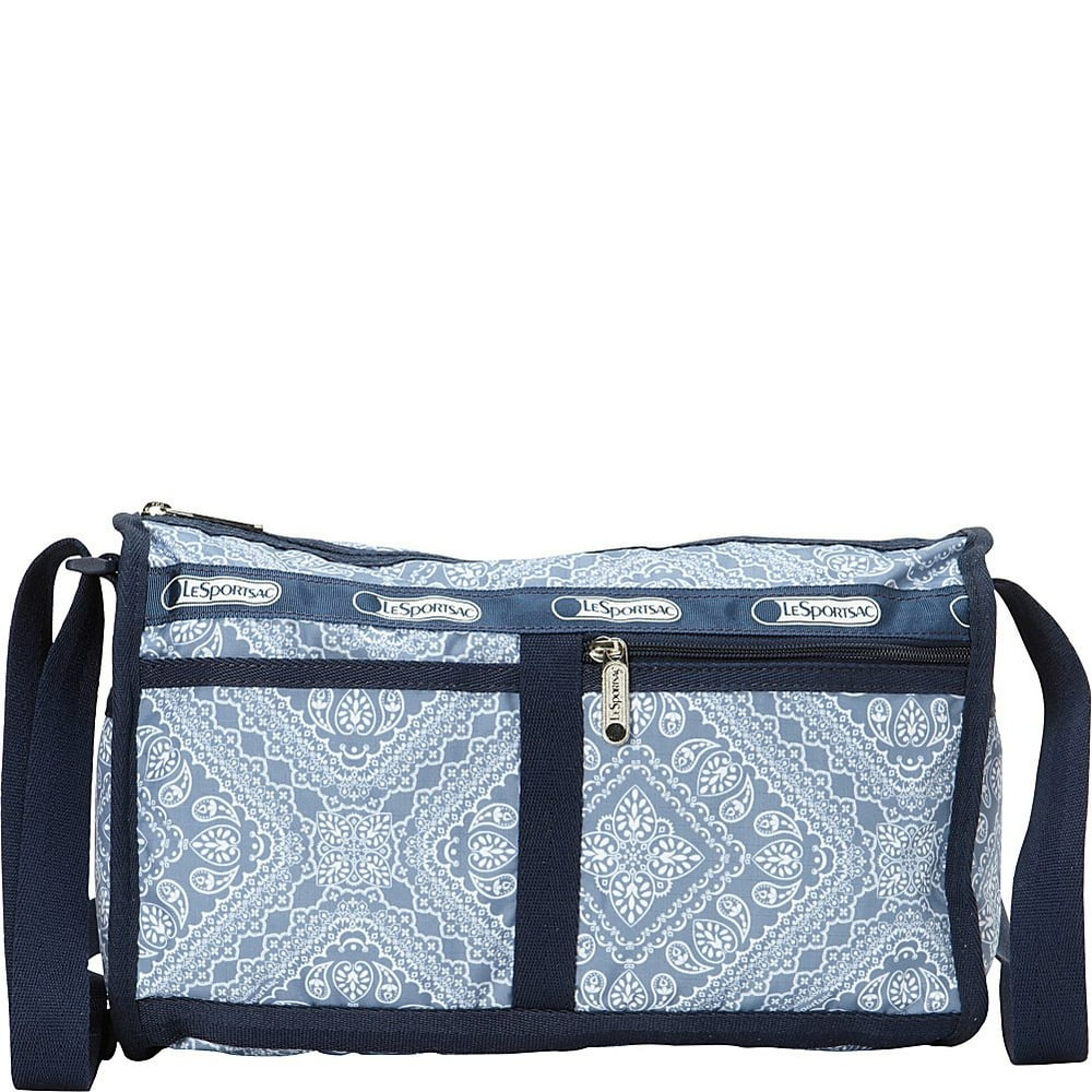 LeSportsac Classic Deluxe Shoulder Satchel (Bandana Lace)