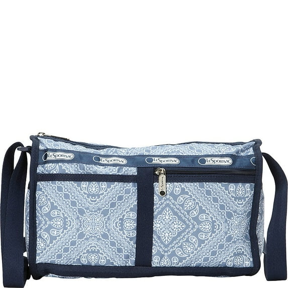 LeSportsac Classic Deluxe Shoulder Satchel (Bandana Lace)
