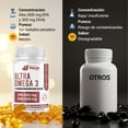 thumbnail image 3 of Pack 6 Frascos Ultra Omega 3 Nutrientes Vidalabs México Alta Concentración EPA y DHA, 3 of 6