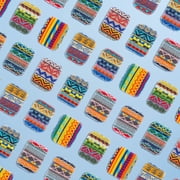 EuroScrubby Multi Surface Stove Top Kitchen Cleaning Cloths & Wipes, Multicolor, 3 Count