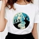 thumbnail image 3 of Camiseta de tres hermanos de cuento de reliquias de la muerte para mujer, camisetas blancas informales suaves, divertidas, envío directo, 3 of 5