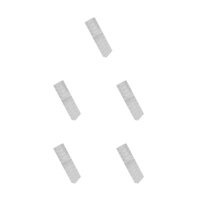 Bewildely Clear 1/64 Model Car Display Case Display Rack Showcase for Toys Type2 NO2