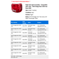 thumbnail image 2 of Right Tail Light Assembly - Compatible with 1999 - 2003 Dodge Ram 3500 Van Base RWD 2000 2001 2002, 2 of 2