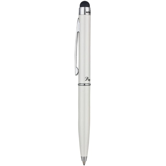 Monteverde Poquito Ballpoint Pen with Stylus Pearl White (MV10103)