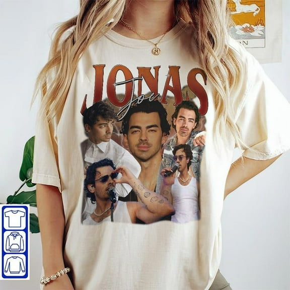 JONAS BROTHER Vintage Shirt, Joe Jonas Homage Tshirt, Jonas Brothers Tour 2025, Joe Jonas Fan Tees, Jonas Brother Merch