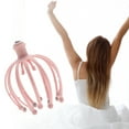 thumbnail image 2 of Vocoste 1 Pc Women Durable Eighteen Claw Ball Bearing Style Head Massager for Home Pink, 2 of 5