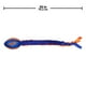 thumbnail image 5 of Juguete para perros Nerf Dog Vortex con cabeza de fútbol americano Squeaker, 5 of 9