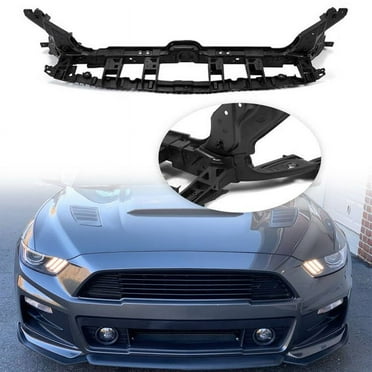 Kojem Black Upper Radiator Support Tie Bar for 2015 2016 2017 Ford Mustang Replaces FO1225227 FR3Z8A284A