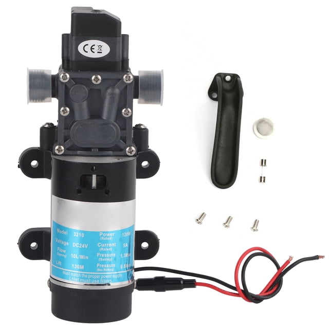 Bomba de diafragma Jadeshay Bomba de agua eléctrica 120 W autocebante