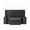 Black, variant on Green Leather Car Seat Organizer Between Seats - Backseat Storage Bag With Cup Holders And Tissue Holder For Cars SUVs Trucks