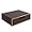 Coffee Linen Texture, variant on Stackable Organizer Drawer Classic Brown Pu Leather Handmade,Organize Home Office Desk Accessories and Sort Letter-Size Paper/a4 Document,Desk Caddy with Drawers Storage Box,13.1x10x3.7inches