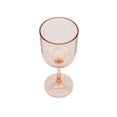 thumbnail image 5 of Just Feed Me by Jessie James Decker 4-Piece 12oz Stemmed Wine Glass Set, Pink, 5 of 9
