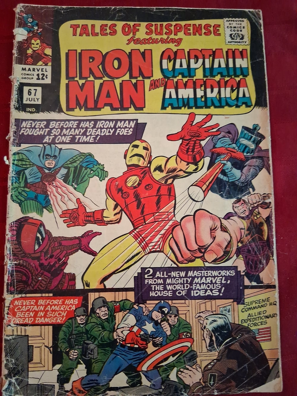 Cover of Tales of Suspense #67