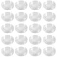 thumbnail image 1 of 20 Pcs Transparent Small Plastic Coin Box 23mm, 1 of 4