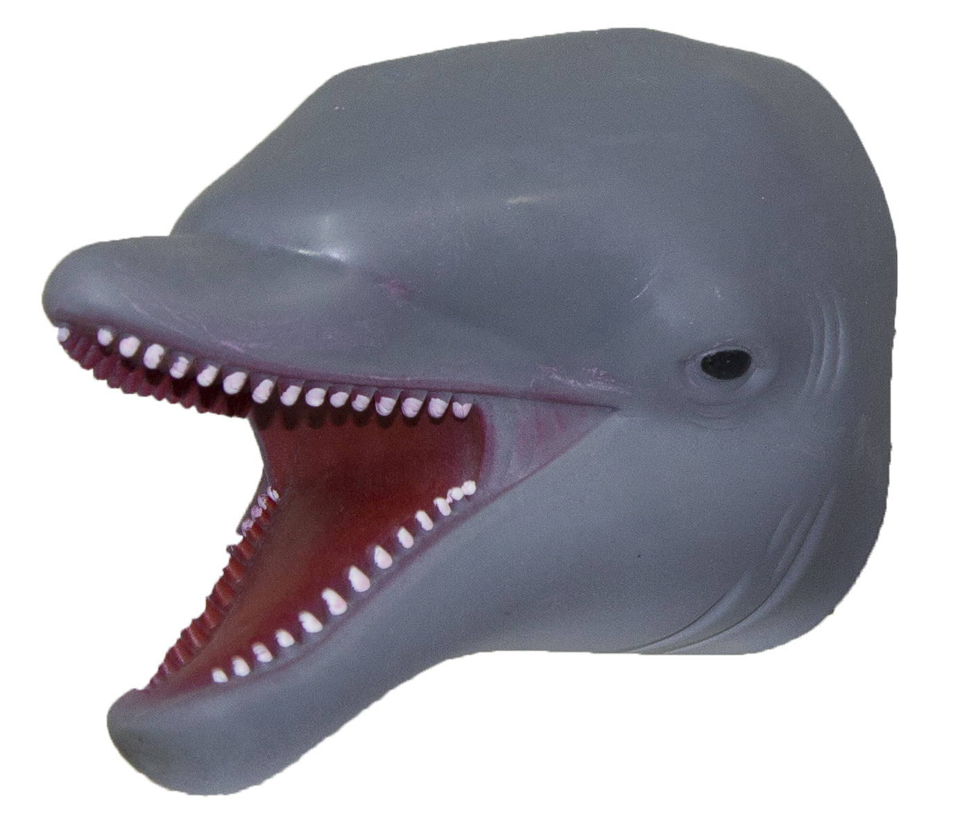 Barry-Owen Co Dolphin Hand Puppet Soft Realistic Rubber Toy 