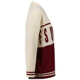 thumbnail image 4 of Women's Gameday Social  Garnet/Cream Florida State Seminoles Woven Carley Retro Button-Up Cardigan, 4 of 7