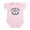 Petal Pink, variant on CafePress - Argentina Infant Bodysuit - Baby Light Bodysuit, Size Newborn - 24 Months