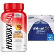 Gummies All-In-One Weight Loss Supplements Plus Multivitamins, 16 Vitamins & Minerals, 99% Caffeine Free, Mixed Fruit, 90 Count, with FREE $5 eGift Card
