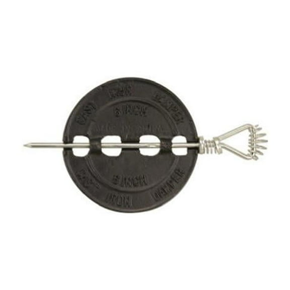 Imperial 8 in. D Cast Iron Damper