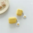 thumbnail image 4 of Compatible with AirPods Case Soft Silicone Cute Cartoon Keychain Shockproof Cover Case for Girls Women Airpods 1&2- Yellow, 4 of 16
