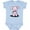 Baby Blue, variant on Inktastic Piglet Art Boys or Girls Baby Bodysuit