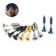 thumbnail image 2 of Boucles d'Oreilles en Acier Inoxydable Unisexe, 2 of 9