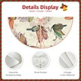 thumbnail image 5 of Bingfone Christmas Tree Skirt Mat Christmas Decoration Interior 48"-Flying Butterflies, 5 of 8