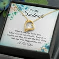 thumbnail image 5 of To My Soulmate When I Tell You I Love You Forever Necklace w Message Card, 5 of 20