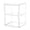 With partition, variant on AOOOWER Modern Clear Display Case With Protective Covers for Action Figure Storage Exhibition Box Crafted from PET