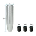thumbnail image 2 of 13cm Length Universal Aluminum Car Truck Racing Gear Shift Knob Stick with 3 Adapter, 2 of 8