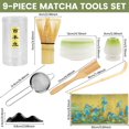 thumbnail image 2 of HLONK 8 Pcs Matcha Whisk Set Complete Matcha Kit with Bamboo Matcha Whisk Ceramic Whisk Holder Elegant Matcha Set Practical Matcha Making Kit for Matcha Lovers and Tea Lovers, 2 of 9