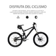 thumbnail image 3 of Bolsa Para Asiento Trasera De Bicicleta Impermeable Sillín Negro VIMI, 3 of 6