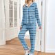 thumbnail image 1 of Neewe Womens 2 Piece Outfits Lounge Hoodie Sweatsuit Sets Oversized Sweatshirt Baggy Fall Fashion Sweatpants with Pockets, 1 of 6
