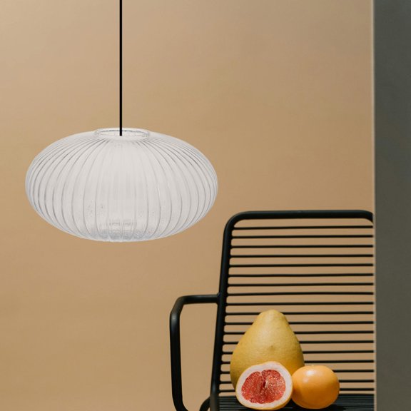 Raindrops Glass Lamp Shades Clear Lampshade Flat Ball Chandelier Shades Lamp Cover Replacement Table Lampshade For Bedside Wall Lamp Hanging Light