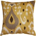 thumbnail image 1 of Pillow Decor Indah Ikat Yellow 20x20" Pillow Cover, 1 of 3