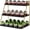 Black & Gold, variant on Cupcake Stand, 3-Tier Dessert Stand for 55 Cupcakes, & Metal Tower Display Holder Dessert Tree Tower for Christmas Birthday Weddings Party Decor, Serving Tray (Black & )
