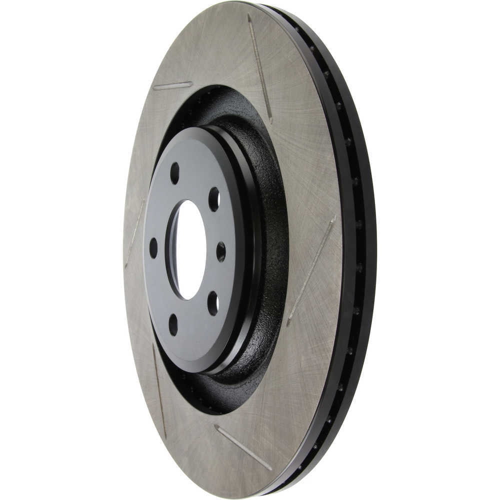 StopTech Power Slot 08-10 Audi S5 Left Rear Slotted Rotor Fits select: 2010 AUDI S4